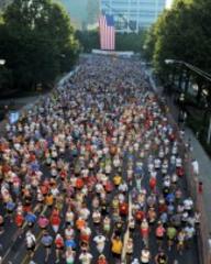 who won the marathon by taking the subway?