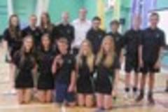 paralympian ben rushgrove opens new sports centre at wellsway school